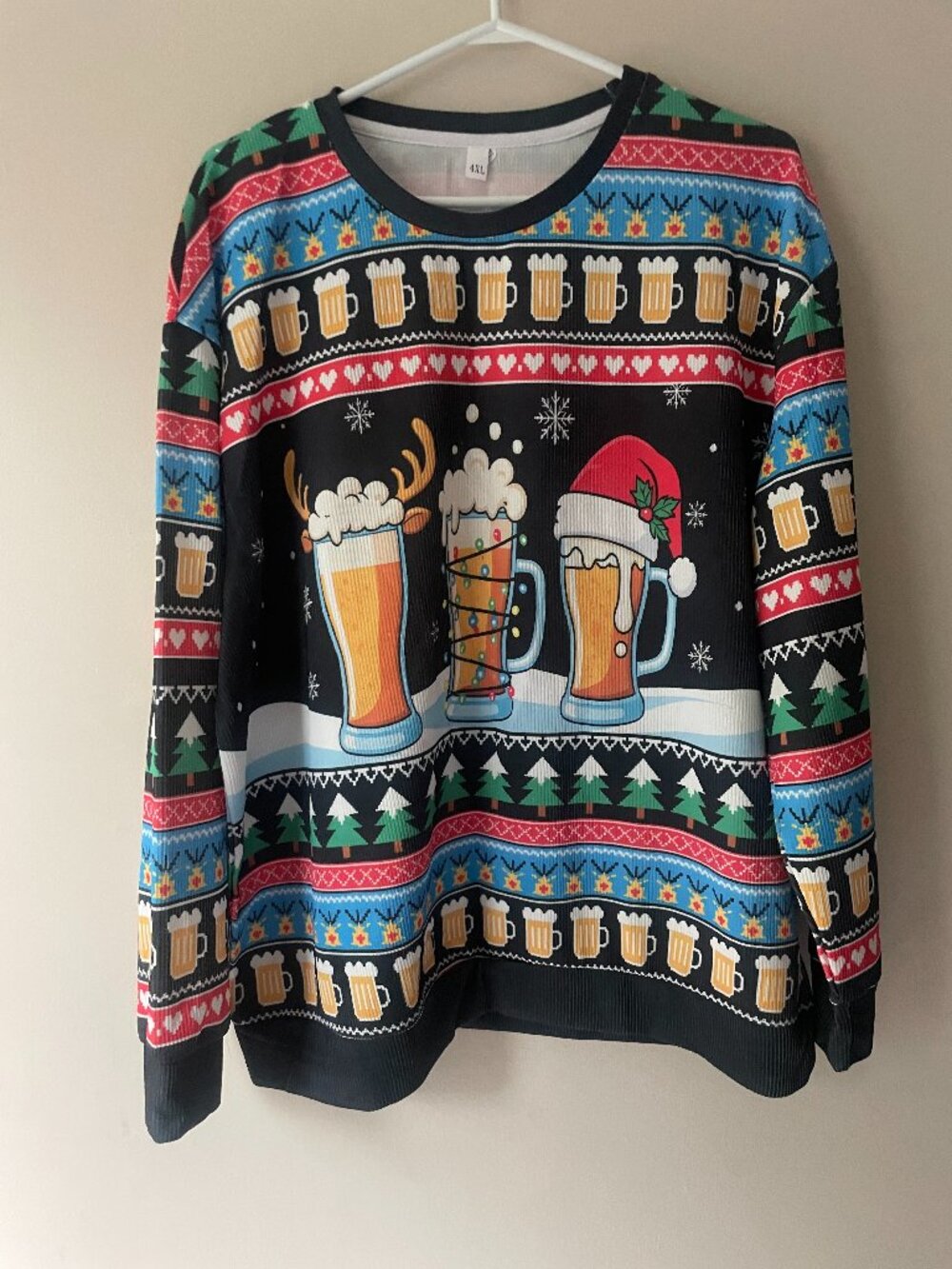 Christmas Beer Ugly Sweater